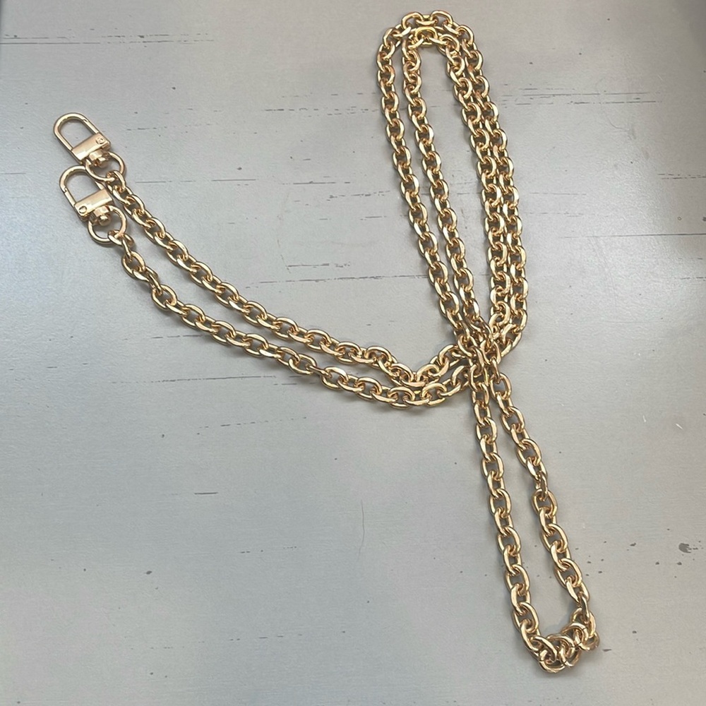 47” gold crossbody chain - unbranded- BUY NOW Price